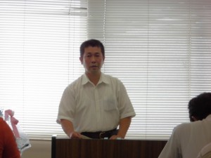 2014年7月8日　第17回 観音寺市・三豊市牛枝肉共励会　公益社団法人日本食肉格付協会加古川事業所・福谷所長　審査講評