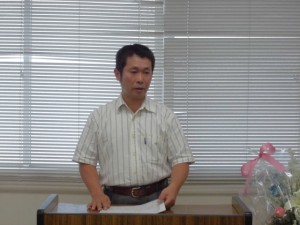 2015年7月28日(火)　(株)徳屋グループ牛枝肉共励会　公益社団法人日本食肉格付協会加古川事業所・福谷所長 審査講評