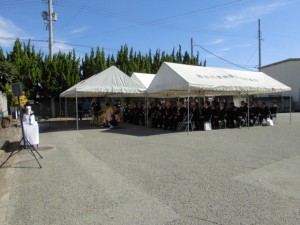 2015年10月3日(土)　加古川食肉センター畜魂祭　畜魂祭会場