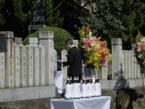 2015年10月3日(土)　加古川食肉センター畜魂祭　祭文　兵庫県健康福祉部健康局 池田参事兼生活衛生課長