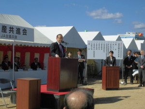 2015年10月25日(日)　第97回　兵庫県畜産共進会　来賓祝辞　谷公一衆議院議員