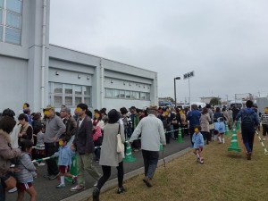 2016年11月20日(日)　JA兵庫南ふぁ～みんフェスタ	　加古川和牛大試食会の行列