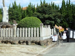 2018年10月13日(土)　加古川食肉センター畜魂祭 祭文　兵庫県食肉事業協同組合連合会代表者