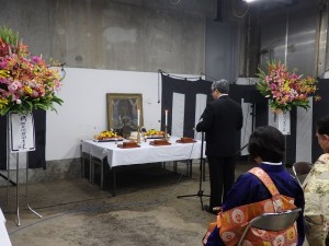 201９年10月1９日(土)　加古川食肉センター畜魂祭 祭文　兵庫県健康福祉部 代表者