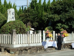 2021年10月16日(土)　加古川食肉センター畜魂祭　焼香　公益財団法人加古川食肉公社・中尾理事長