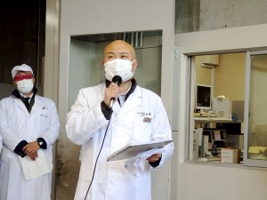 2023年1月10日(火)　令和５年 初せり　出荷者代表　JA全農兵庫畜産部 田口部長あいさつ