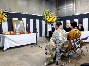 2024年10月19日(土)　加古川食肉センター畜魂祭　畜魂祭会場