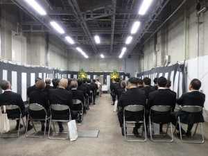 2025年10月18日(土)　加古川食肉センター畜魂祭　来賓席